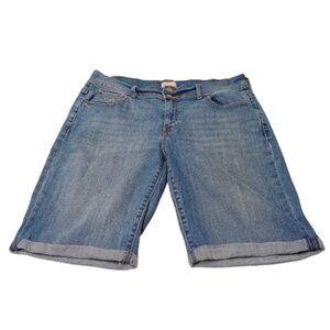 Levi's San Francisco 515 Women's Bermuda Midrise Jean Shorts Size 12